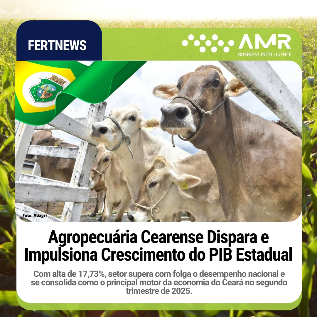 Capa da postagem Agropecuária Cearense Dispara e Impulsiona Crescimento do PIB Estadual