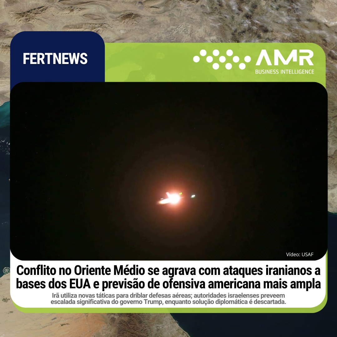 Capa da postagem Conflito no Oriente Médio se agrava com ataques iranianos a bases dos EUA e previsão de ofensiva americana mais ampla