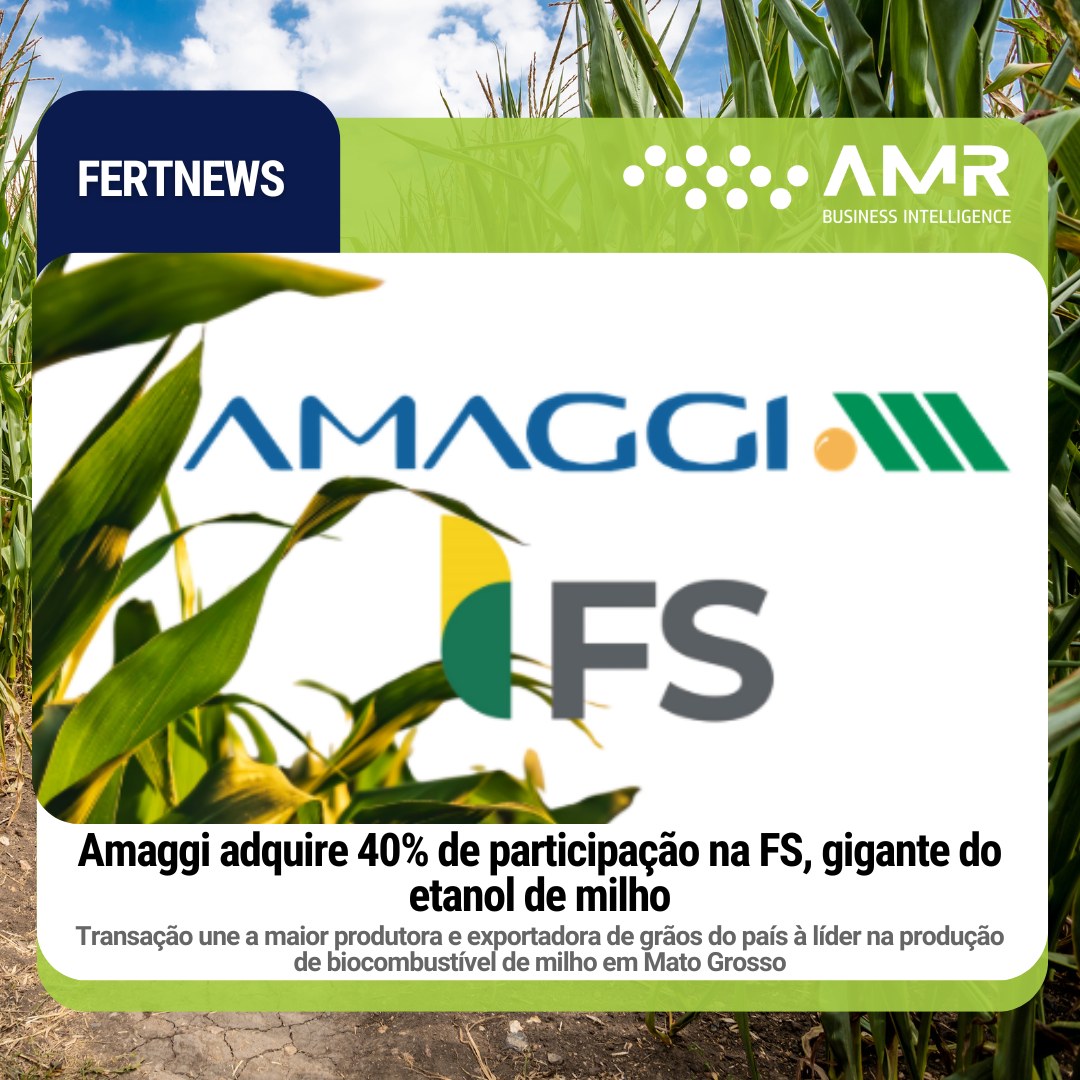 Capa da postagem Amaggi adquire 40% de participação na FS, gigante do etanol de milho