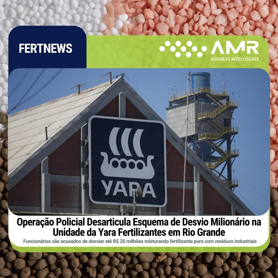Capa da postagem Operação Policial Desarticula Esquema de Desvio Milionário na Unidade da Yara Fertilizantes em Rio Grande