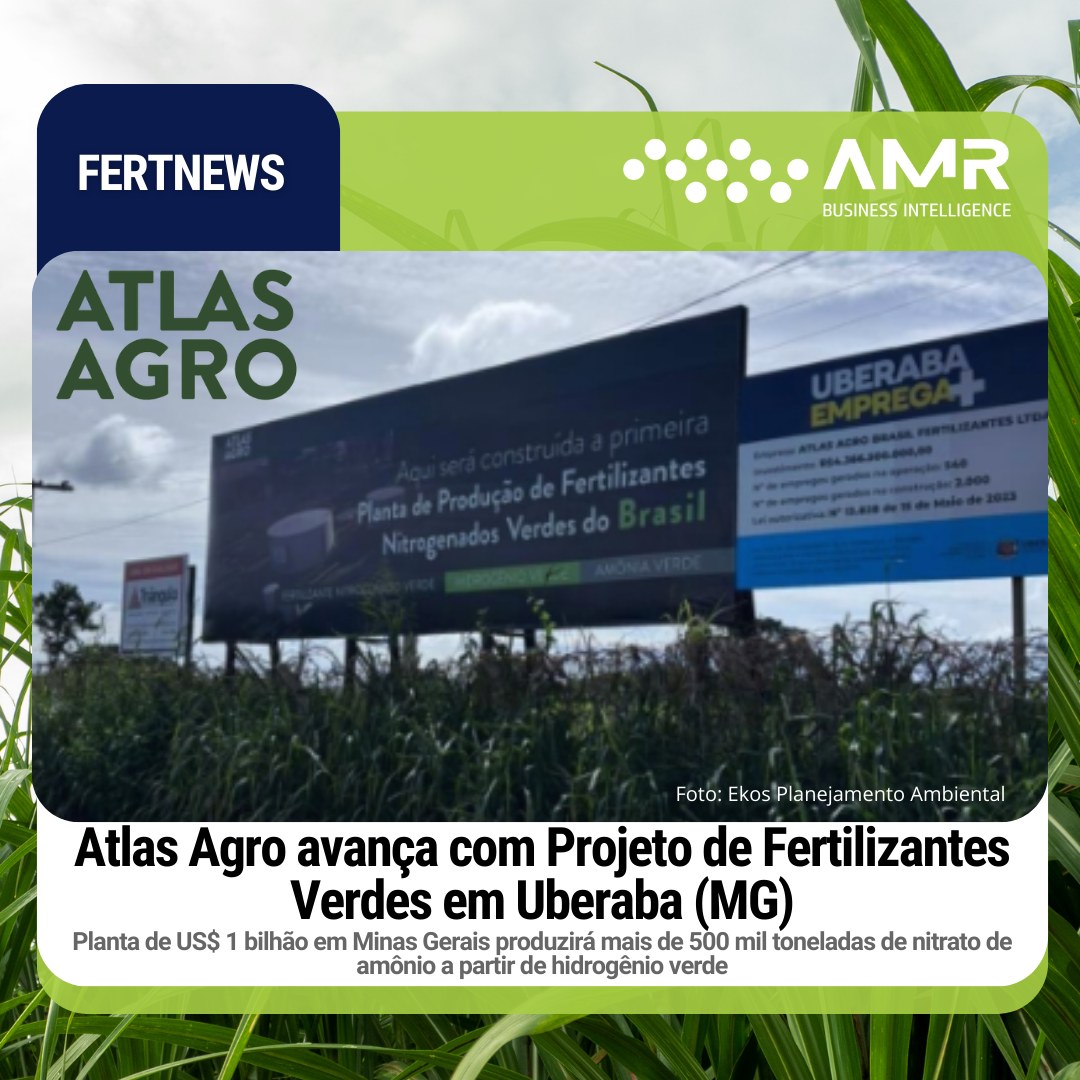 Capa da postagem Atlas Agro avança com Projeto de Fertilizantes Verdes em Uberaba (MG)