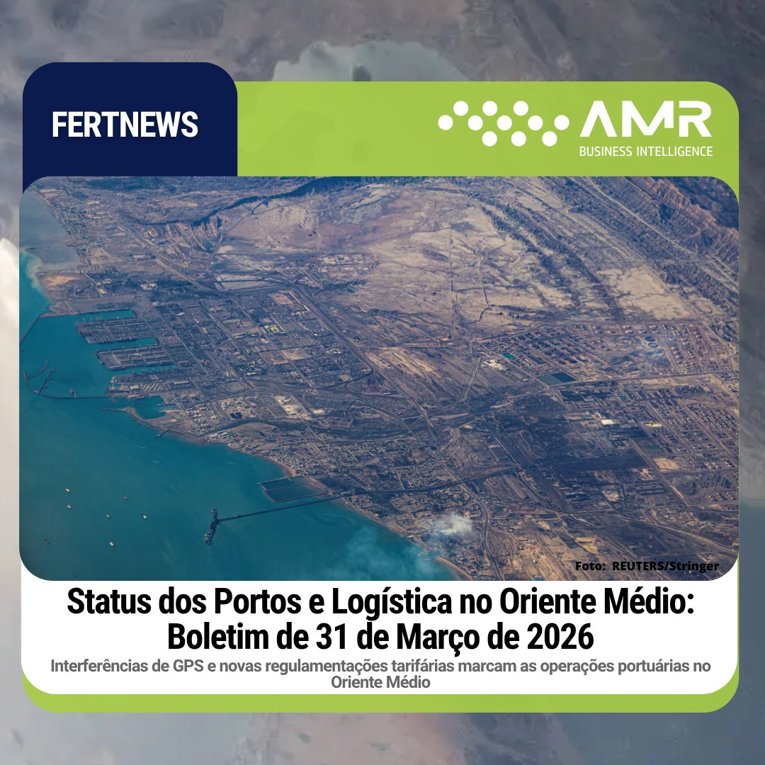 Capa da postagem Status dos Portos e Logística no Oriente Médio: Boletim de 31 de Março de 2026