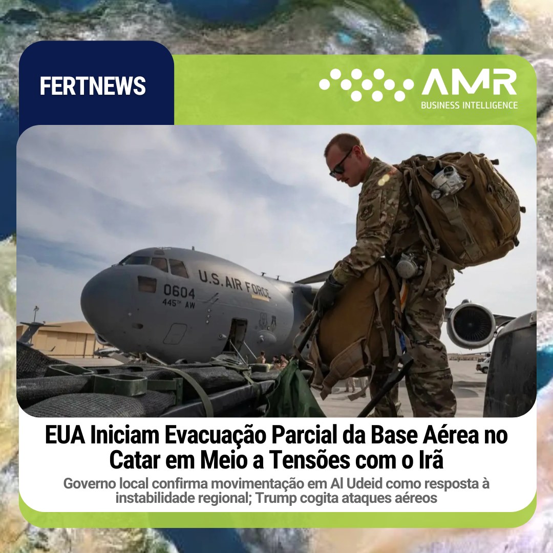 Capa da postagem EUA Iniciam Evacuação Parcial da Base Aérea no Catar em Meio a Tensões com o Irã