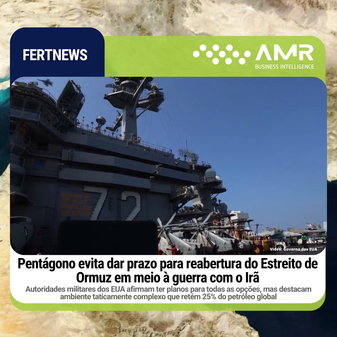 Capa da postagem Pentágono evita dar prazo para reabertura do Estreito de Ormuz em meio à guerra com o Irã