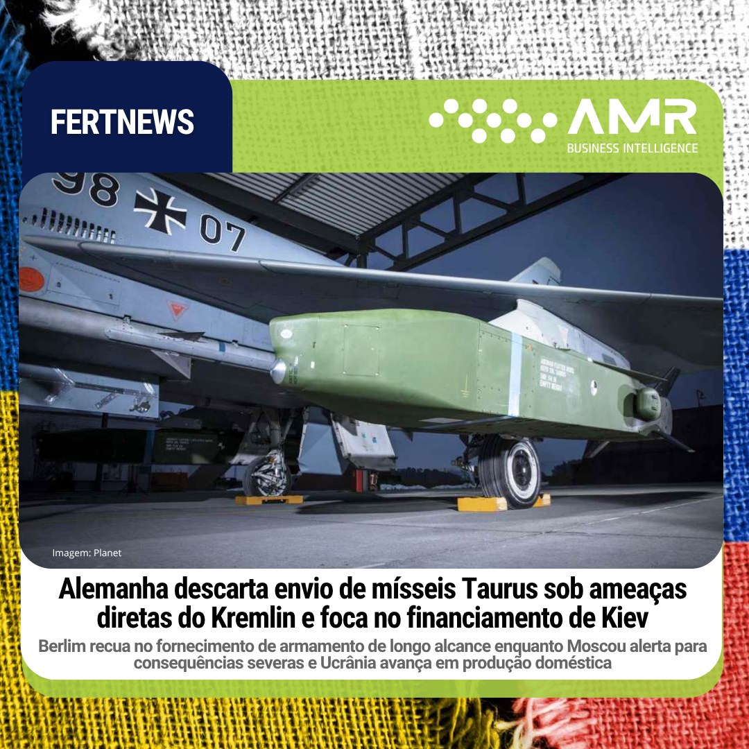 Capa da postagem Alemanha descarta envio de mísseis Taurus sob ameaças diretas do Kremlin e foca no financiamento de Kiev