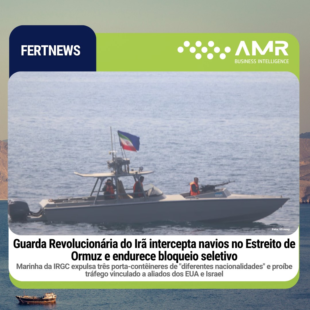 Capa da postagem Guarda Revolucionária do Irã intercepta navios no Estreito de Ormuz e endurece bloqueio seletivo