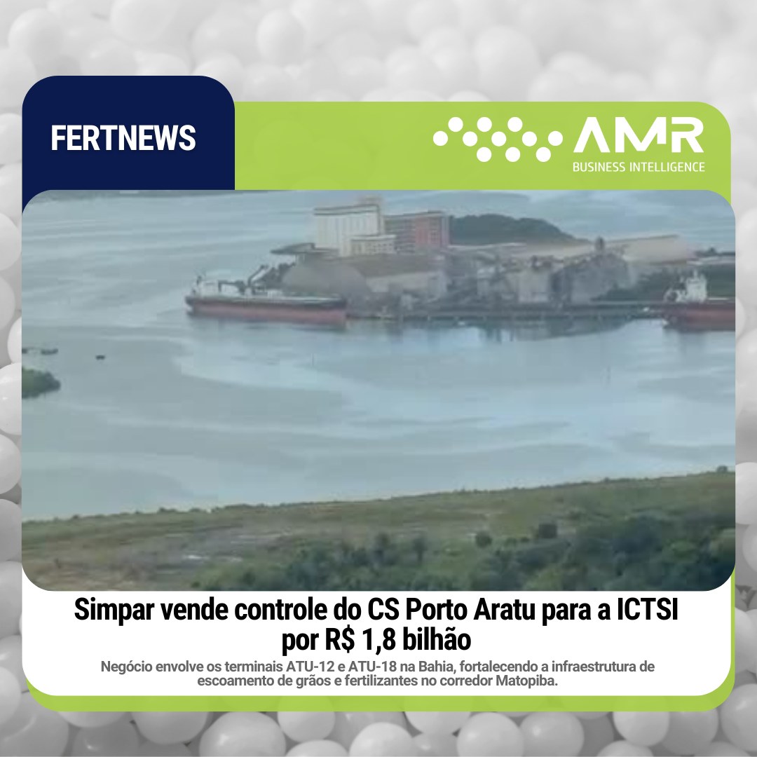 Capa da postagem Simpar vende controle do CS Porto Aratu para a ICTSI por R$ 1,8 bilhão