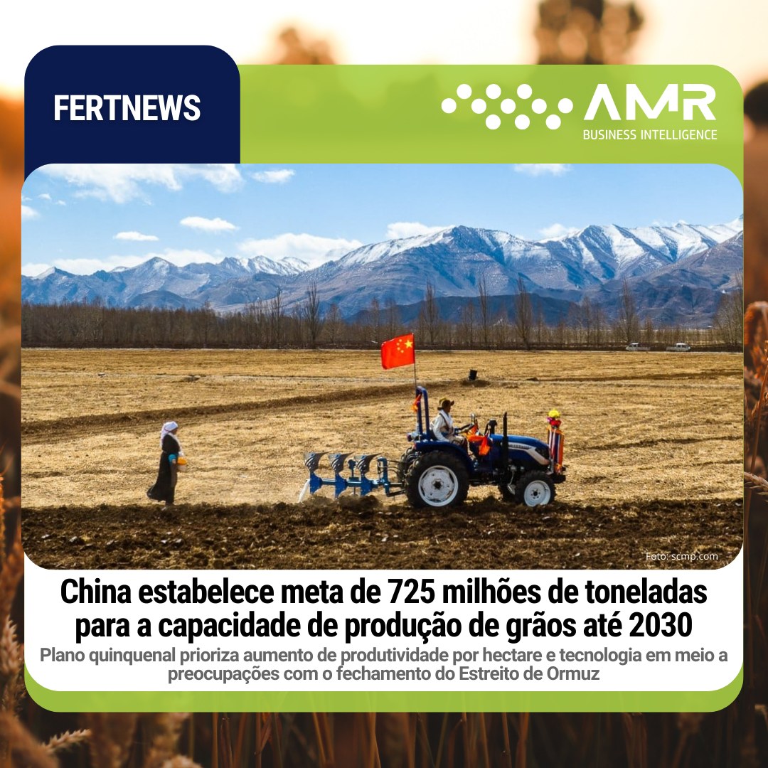 Capa da postagem China estabelece meta de 725 milhões de toneladas para a capacidade de produção de grãos até 2030