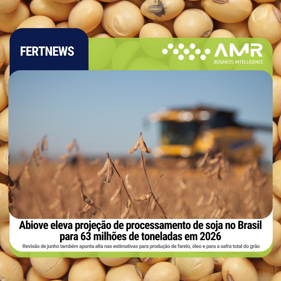 Capa da postagem Abiove eleva projeção de processamento de soja no Brasil para 63 milhões de toneladas em 2026