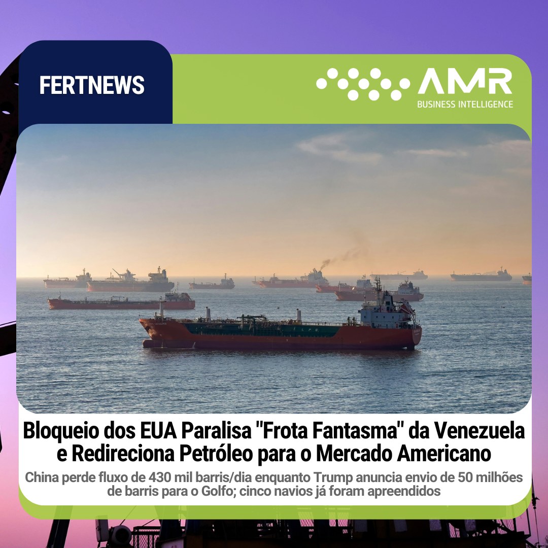 Capa da postagem Bloqueio dos EUA Paralisa "Frota Fantasma" da Venezuela e Redireciona Petróleo para o Mercado Americano