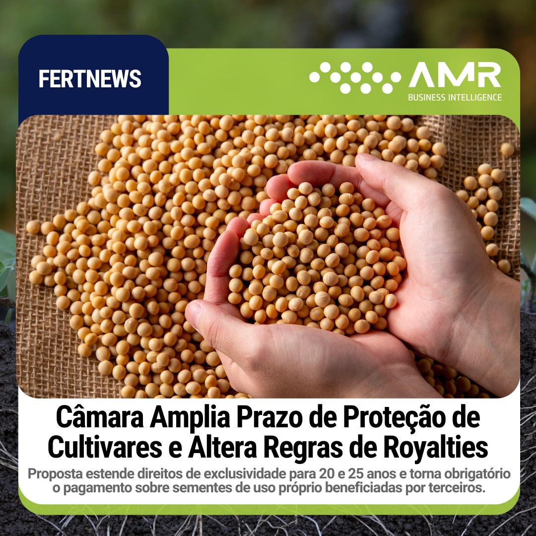 Capa da postagem Câmara Amplia Prazo de Proteção de Cultivares e Altera Regras de Royalties