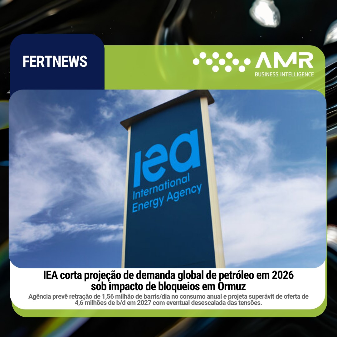 Capa da postagem IEA corta projeção de demanda global de petróleo em 2026 sob impacto de bloqueios em Ormuz