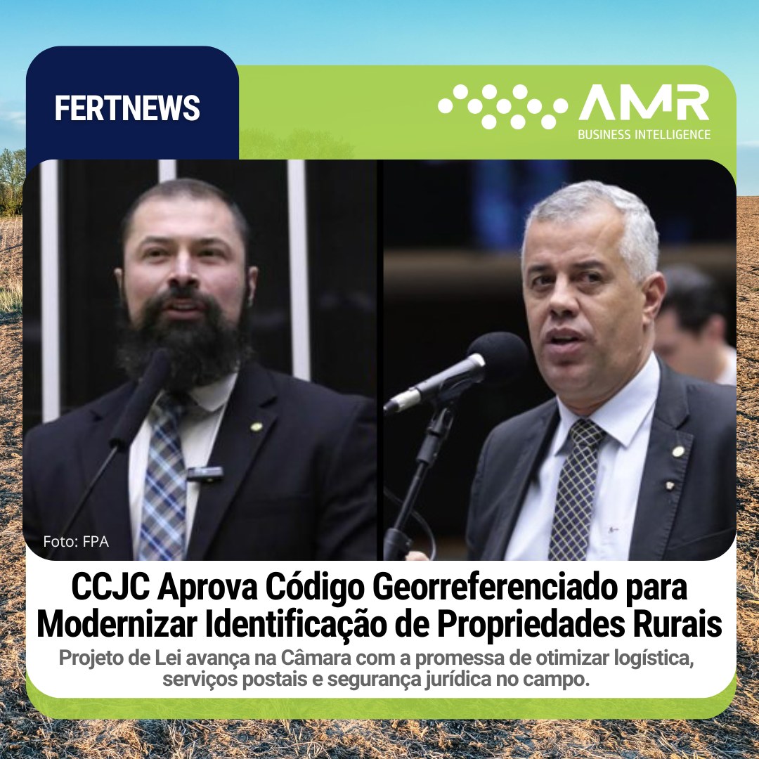 Capa da postagem CCJC Aprova Código Georreferenciado para Modernizar Identificação de Propriedades Rurais