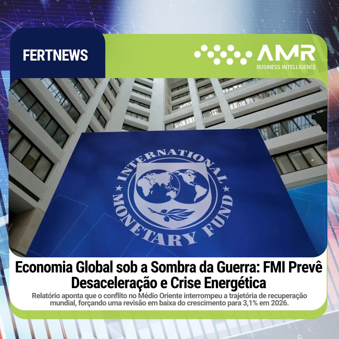 Capa da postagem Economia Global sob a Sombra da Guerra: FMI Prevê Desaceleração e Crise Energética