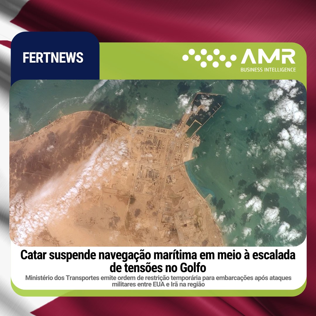 Capa da postagem Catar suspende navegação marítima em meio à escalada de tensões no Golfo