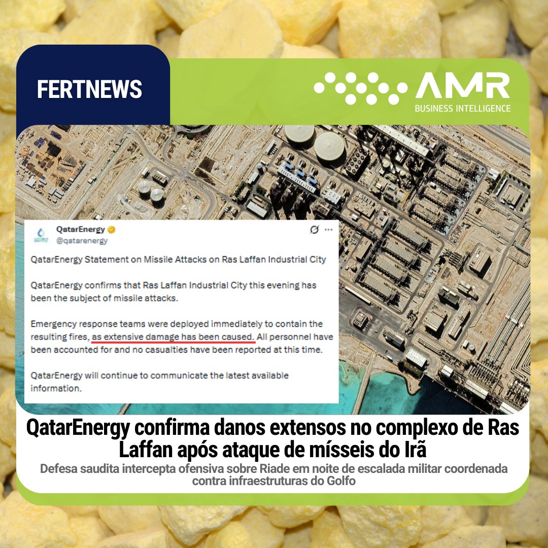 Capa da postagem QatarEnergy confirma danos extensos no complexo de Ras Laffan após ataque de mísseis do Irã