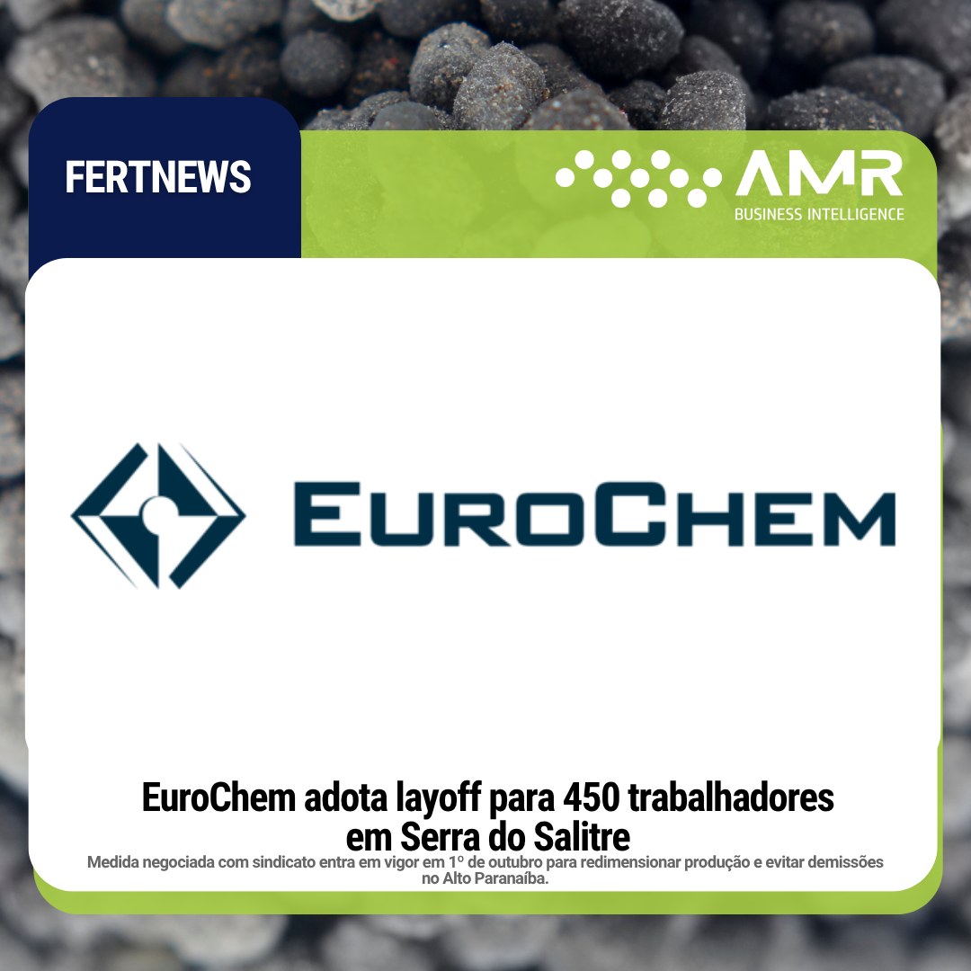 Capa da postagem EuroChem adota layoff para 450 trabalhadores em Serra do Salitre
