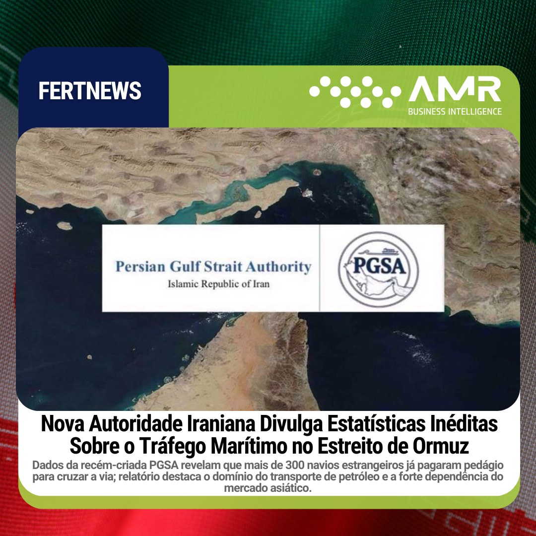 Capa da postagem Nova Autoridade Iraniana Divulga Estatísticas Inéditas Sobre o Tráfego Marítimo no Estreito de Ormuz