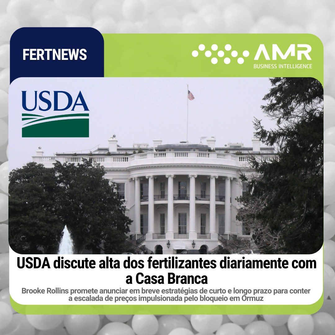 Capa da postagem USDA discute alta dos fertilizantes diariamente com a Casa Branca