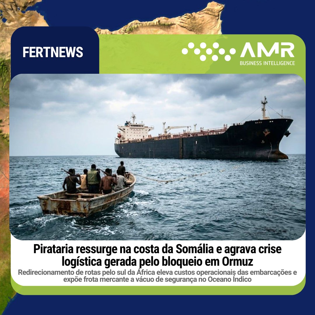 Capa da postagem Pirataria ressurge na costa da Somália e agrava crise logística gerada pelo bloqueio em Ormuz