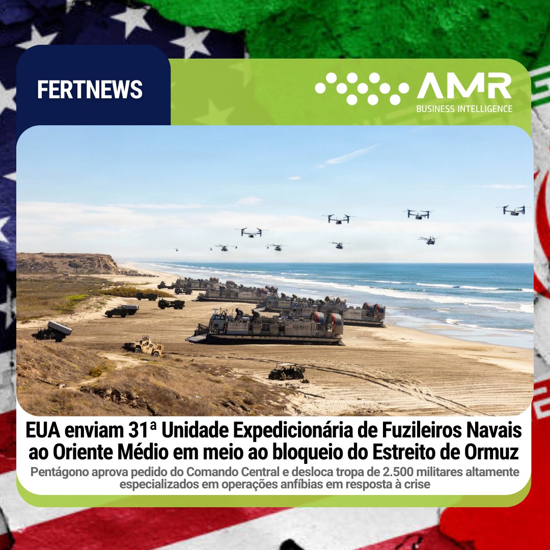 Capa da postagem EUA enviam 31ª Unidade Expedicionária de Fuzileiros Navais ao Oriente Médio em meio ao bloqueio do Estreito de Ormuz