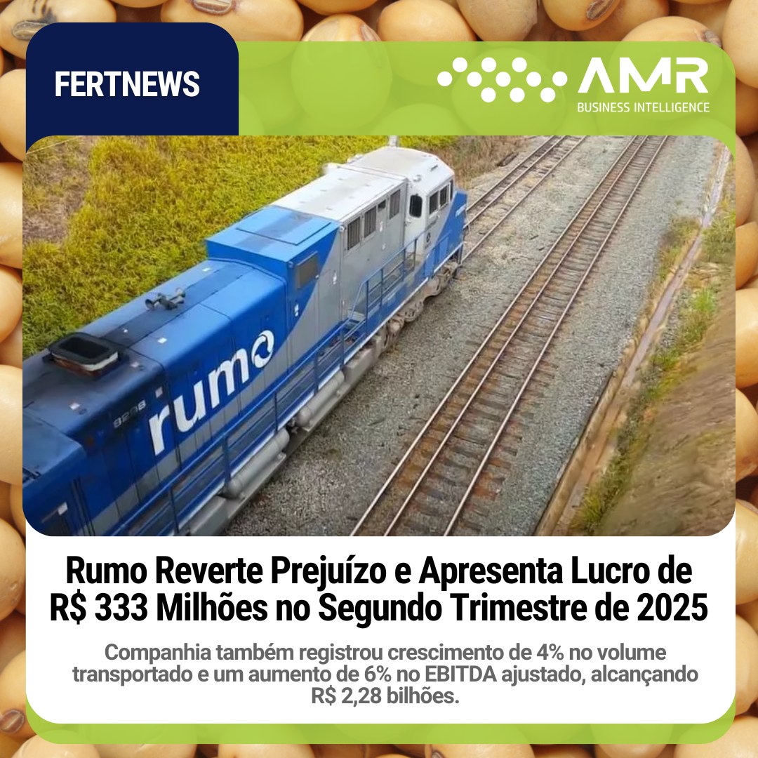 Capa da postagem Rumo Reverte Prejuízo e Apresenta Lucro de R$ 333 Milhões no Segundo Trimestre de 2025