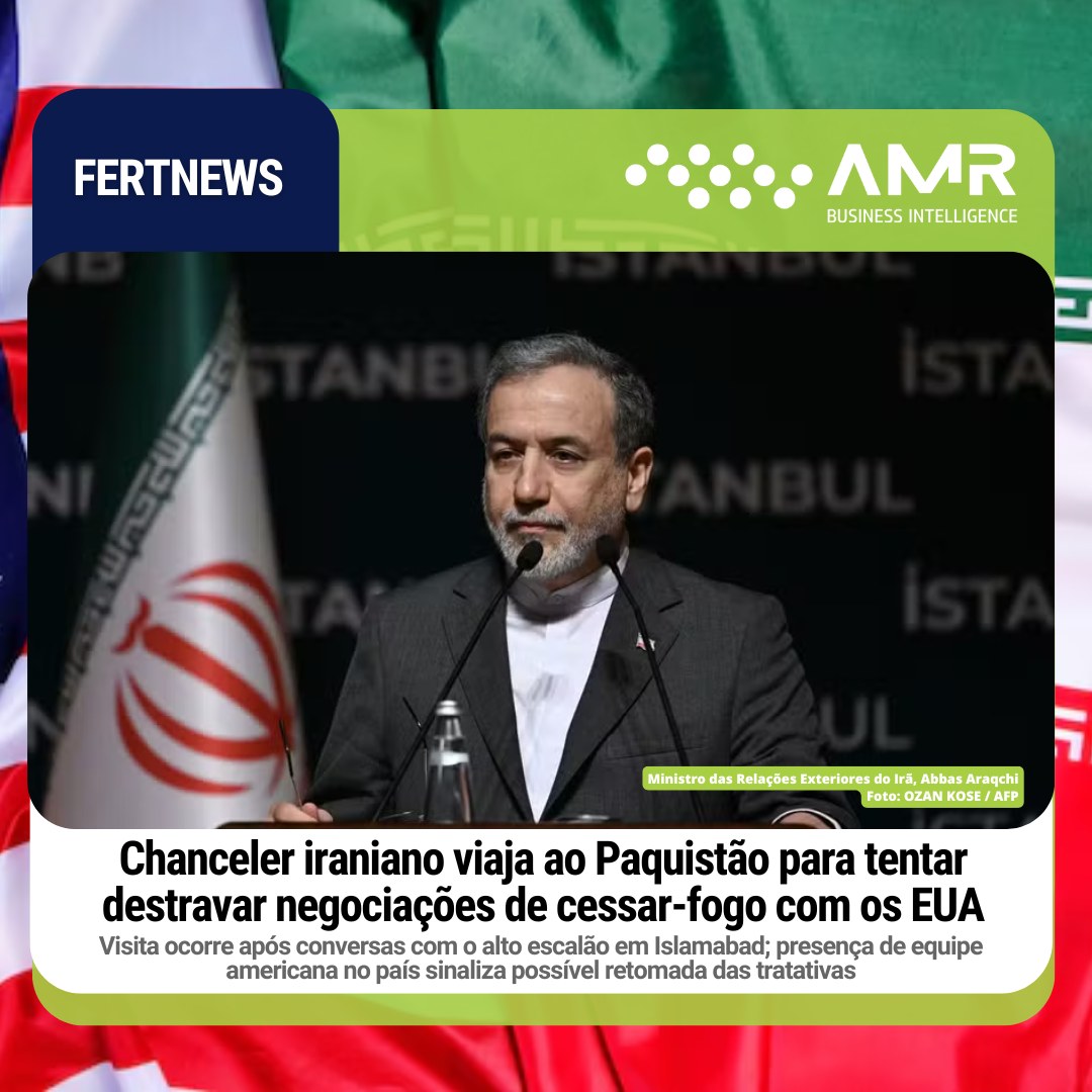 Capa da postagem Chanceler iraniano viaja ao Paquistão para tentar destravar negociações de cessar-fogo com os EUA