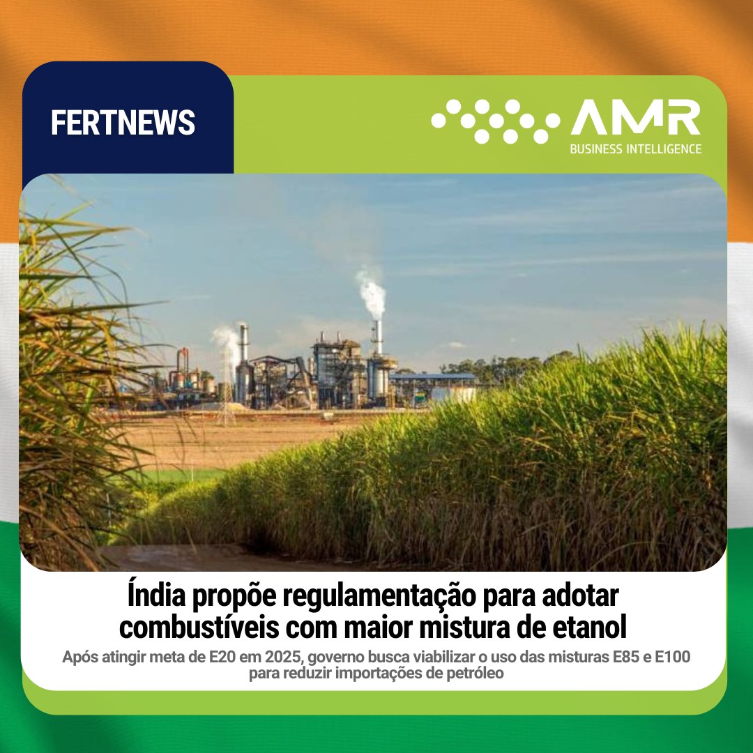 Capa da postagem Índia propõe regulamentação para adotar combustíveis com maior mistura de etanol