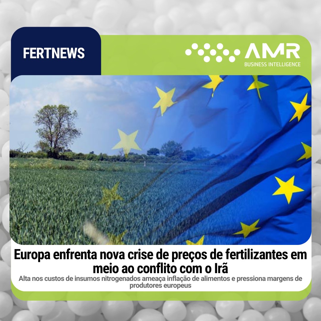 Capa da postagem Europa enfrenta nova crise de preços de fertilizantes em meio ao conflito com o Irã