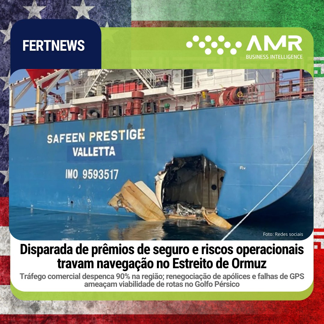Capa da postagem Disparada de prêmios de seguro e riscos operacionais travam navegação no Estreito de Ormuz