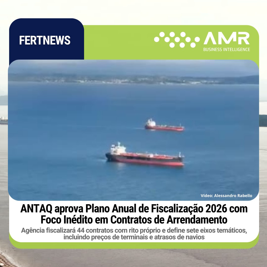 Capa da postagem ANTAQ aprova Plano Anual de Fiscalização 2026 com Foco Inédito em Contratos de Arrendamento