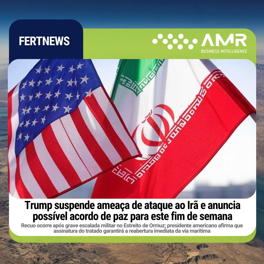 Capa da postagem Trump suspende ameaça de ataque ao Irã e anuncia possível acordo de paz para este fim de semana