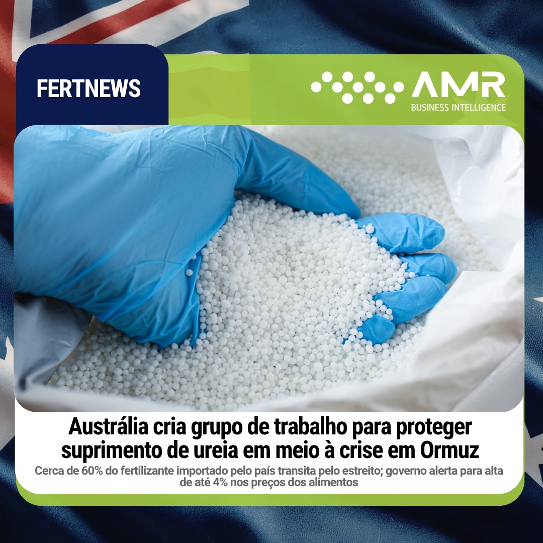 Capa da postagem Austrália cria grupo de trabalho para proteger suprimento de ureia em meio à crise em Ormuz