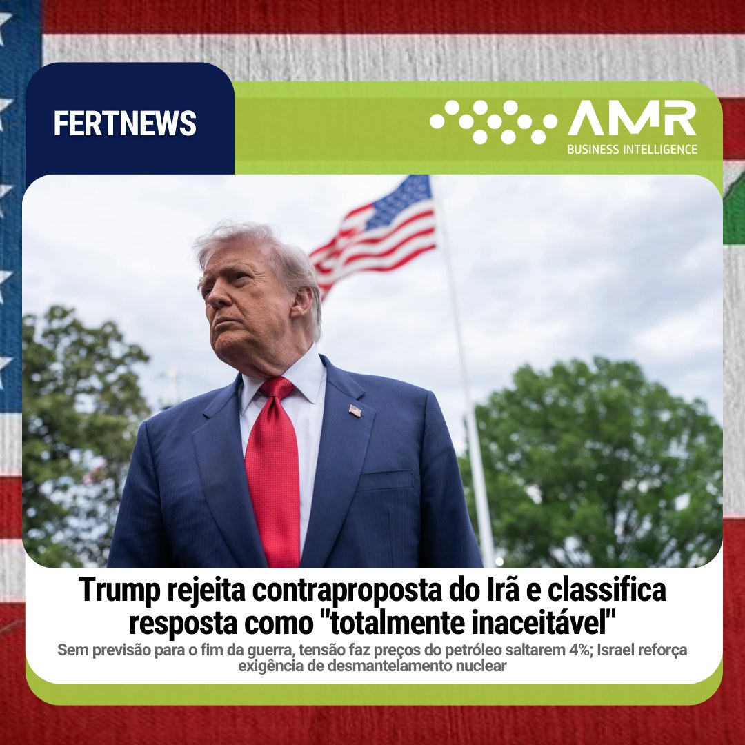 Capa da postagem Trump rejeita contraproposta do Irã e classifica resposta como "totalmente inaceitável"