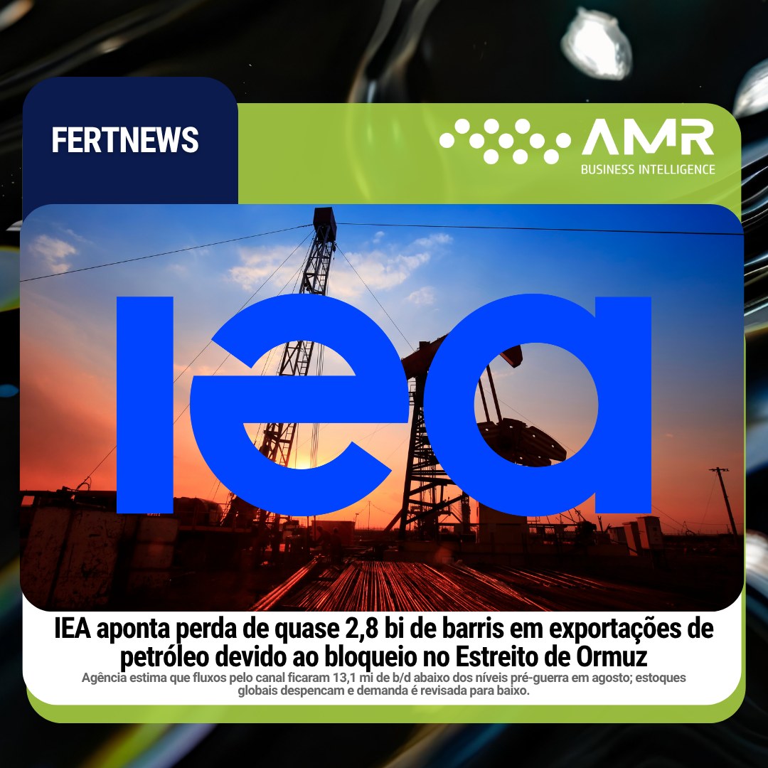 Capa da postagem IEA aponta perda de quase 2,8 bi de barris em exportações de petróleo devido ao bloqueio no Estreito de Ormuz