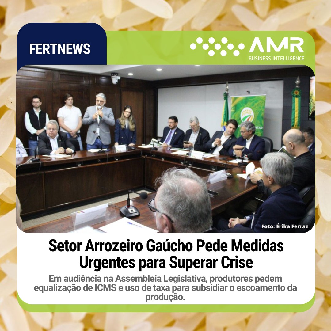 Capa da postagem Setor Arrozeiro Gaúcho Pede Medidas Urgentes para Superar Crise
